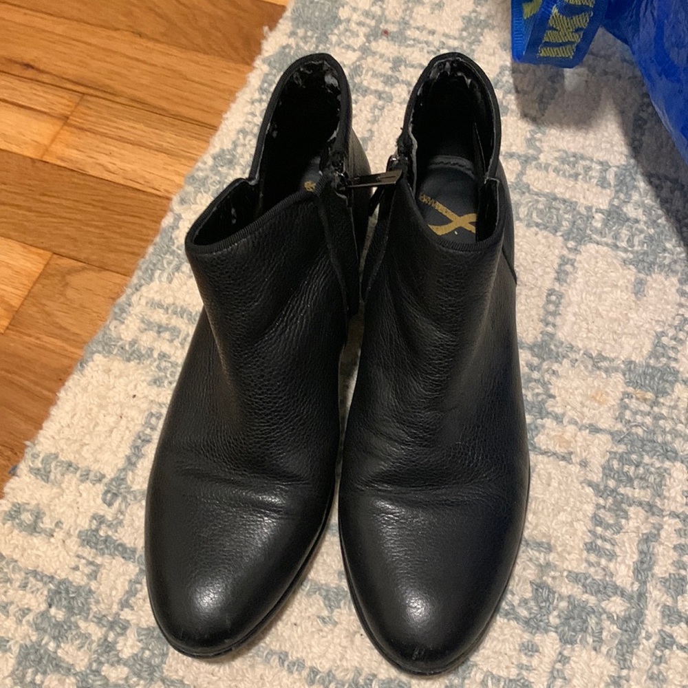 Sam Edelman black booties